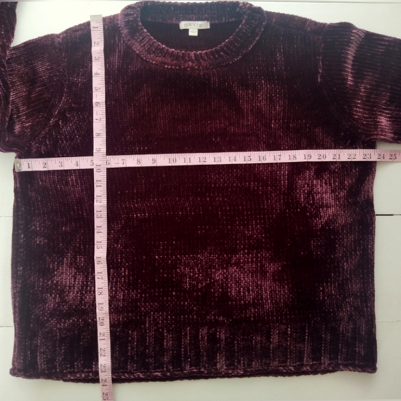 Orvis pullover chenille sweater Large - Picture 6 of 6
